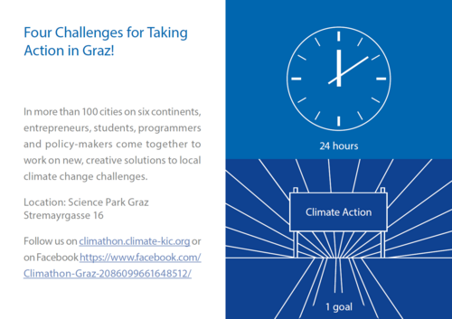 Climathon 2018 Flyer