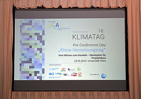 Präsentation zum 18. Klimatag
