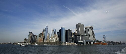 New York vom Wasser aus