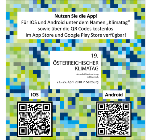 Screenshot der Klimatag-App