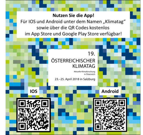 Screenshot der Klimatag-App