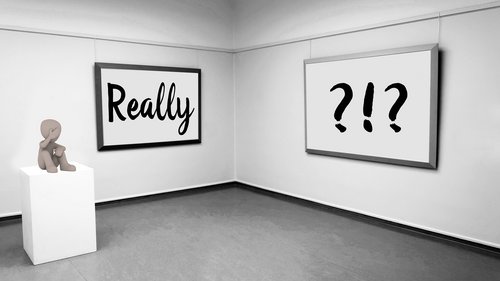 Ein Zweifler im Museum