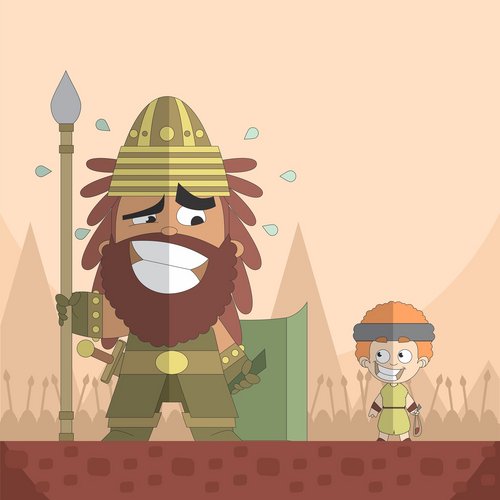 David und Goliath
